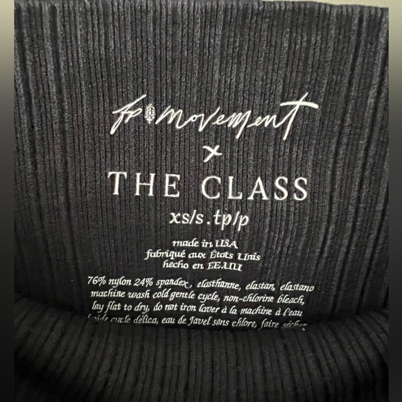 NWOT FP Movement High-Rise 7/8 Length Good Karma Leggings in Faded Black - Picture 6 of 6